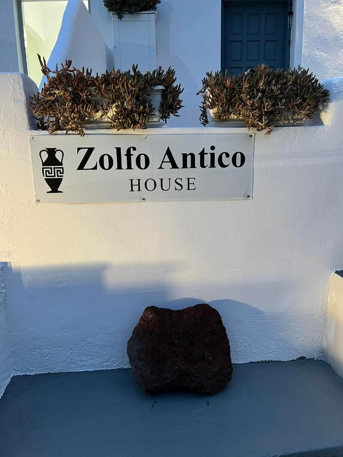 Zolfo Antico Beach Apartment Perissa 外观 照片